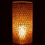 Voir la diapositive 3 : Paris Prix Vase Design  Mosaïque Ronde  30cm Orange