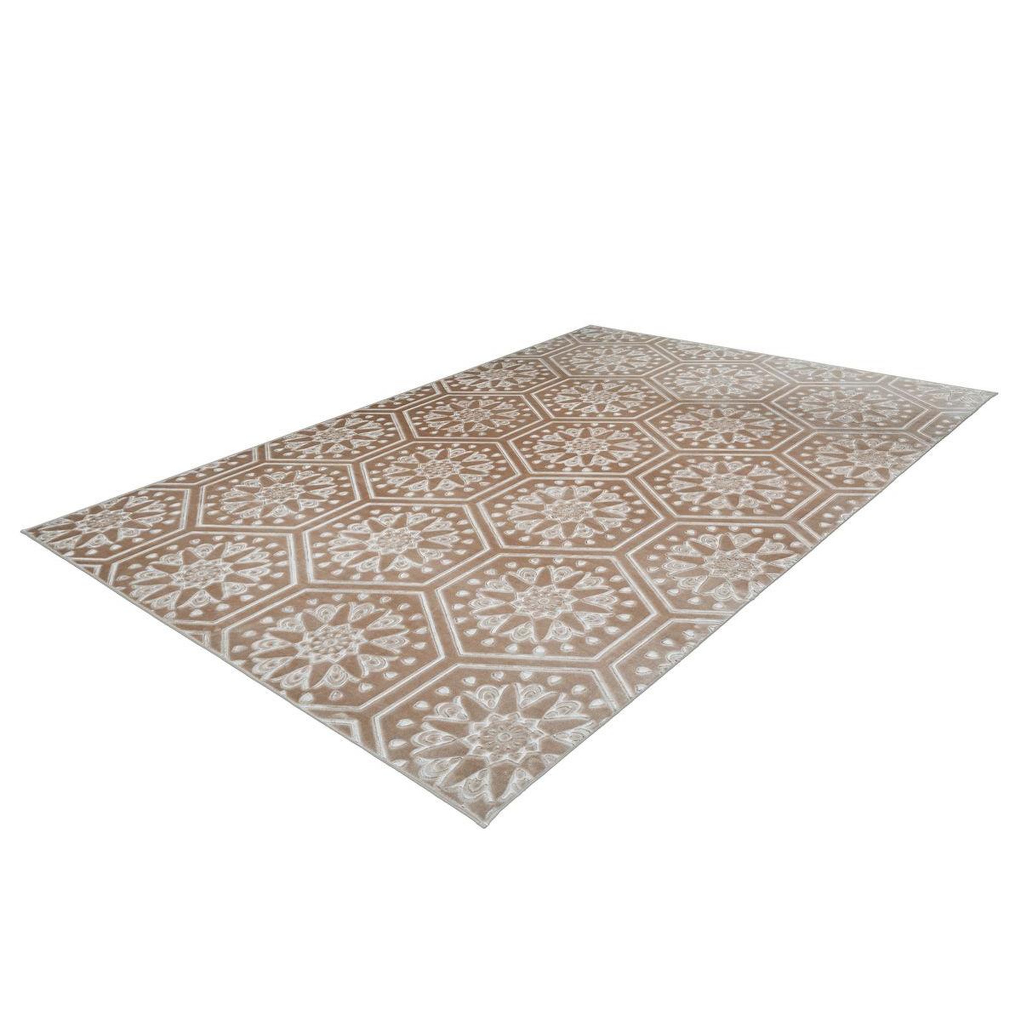 Voir la diapositive 4 : Paris Prix Tapis moderne fait main  monroe ii  taupe