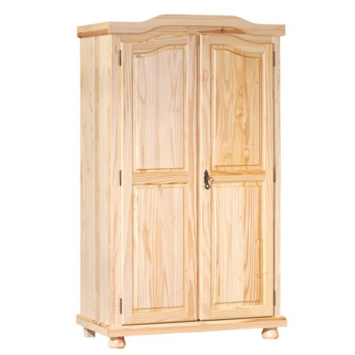 Paris Prix Armoire 2 Portes Pin  Cardaillac  180cm Naturel