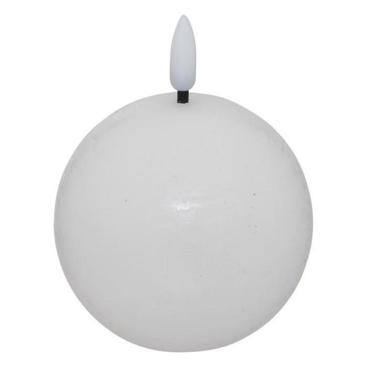 ATMOSPHERA Bougie Boule à LED  Molia  8cm Blanc