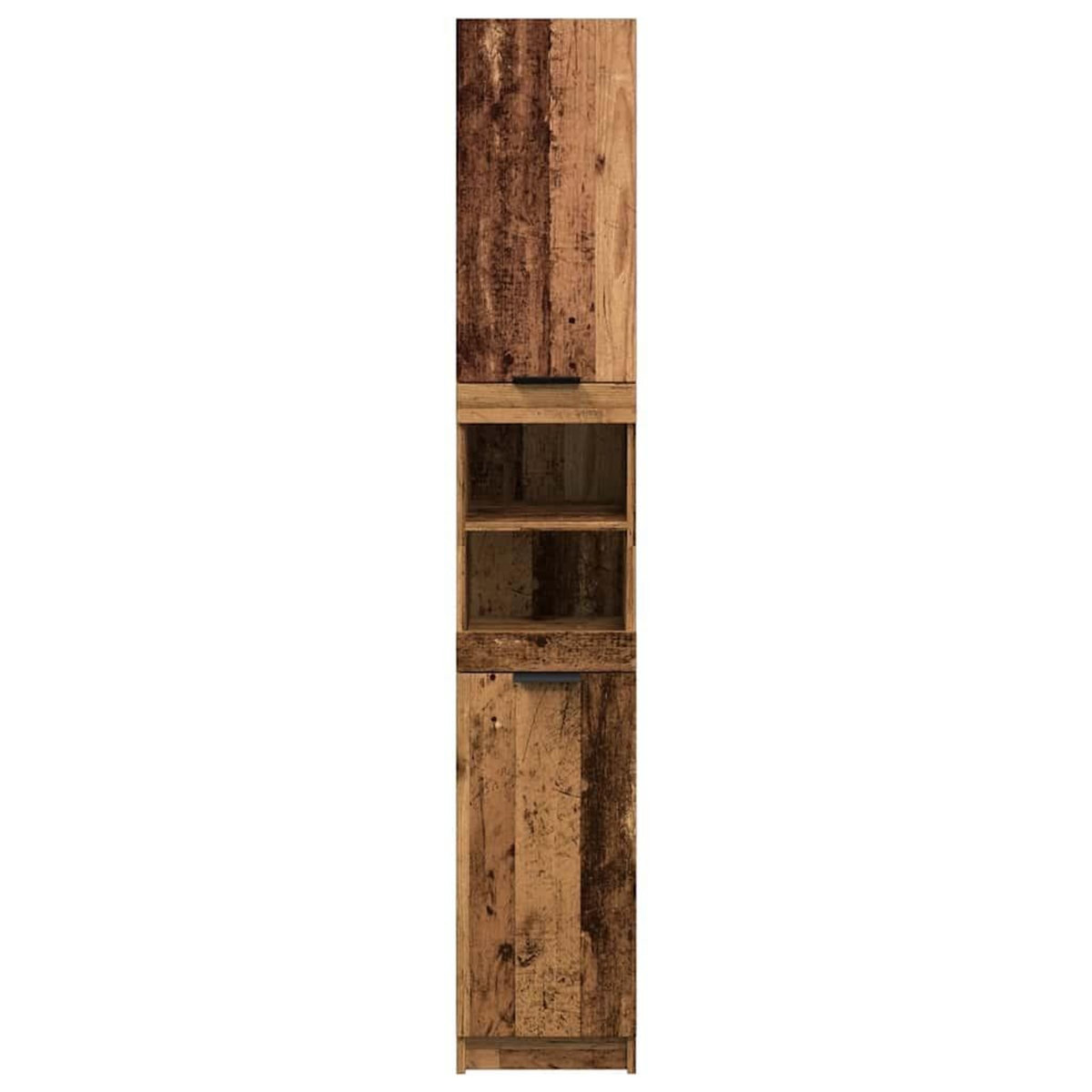 VIDAXL Armoire de salle de bain vieux bois bois d'ingenierie