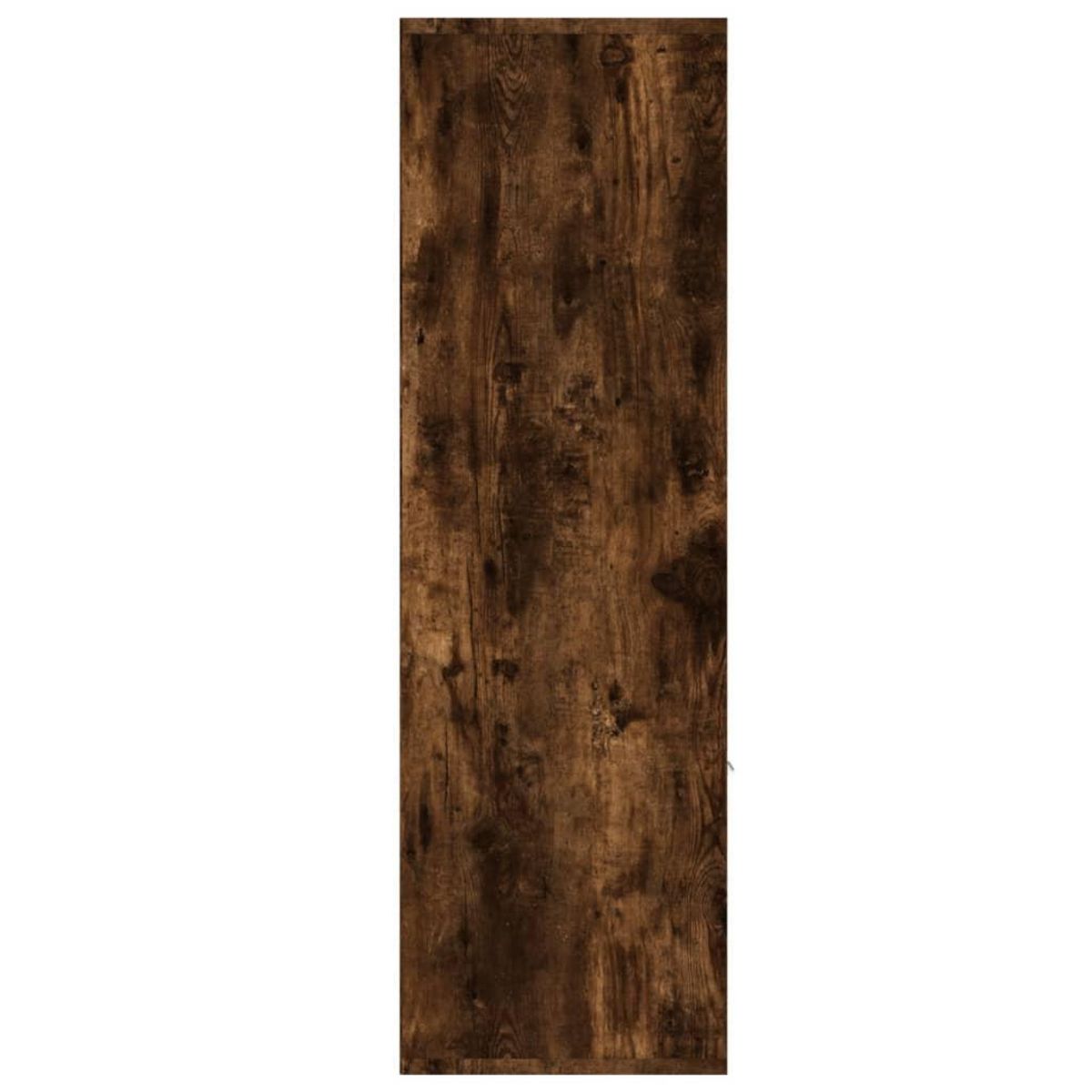 VIDAXL Armoire a livres Chene fume 98x30x98 cm