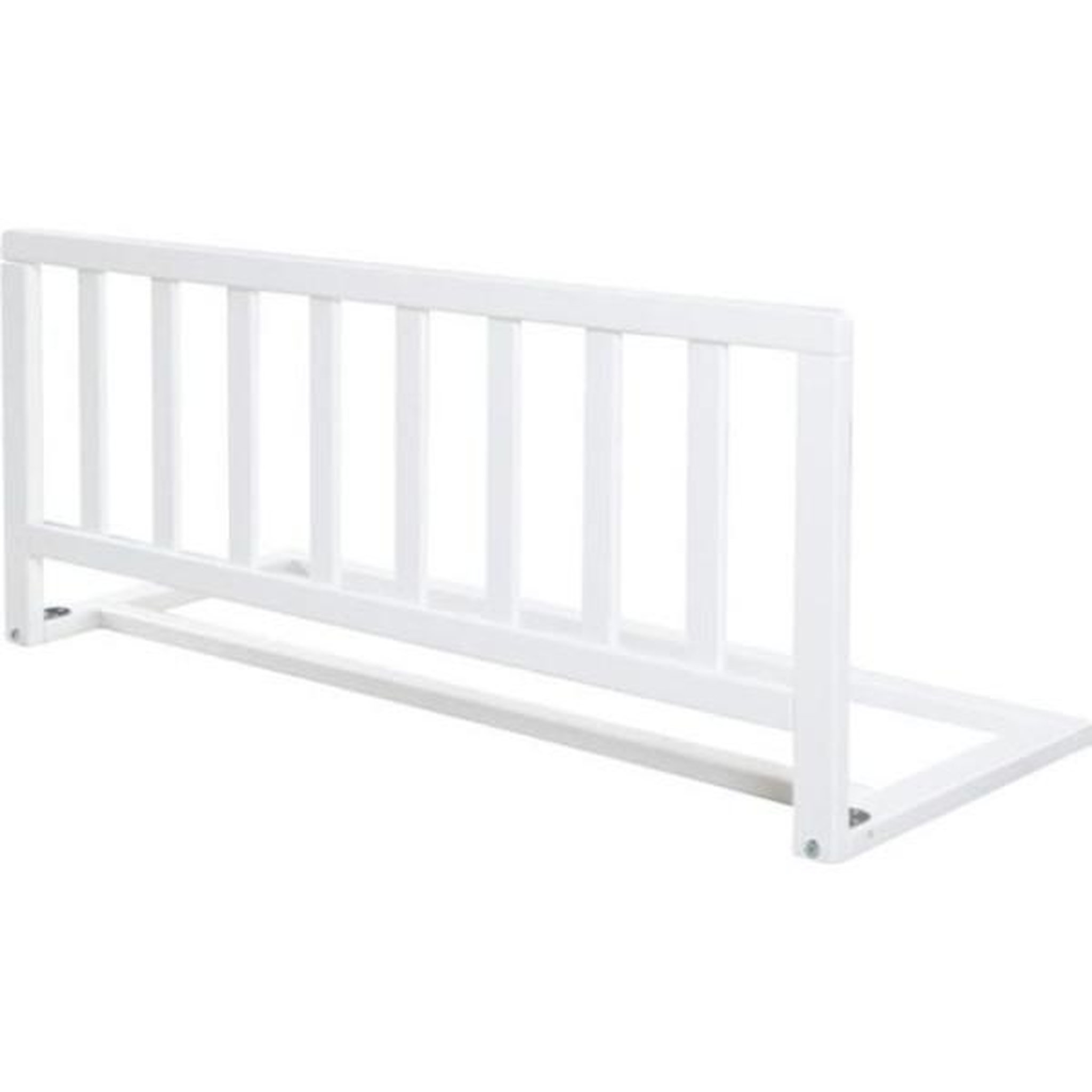 Roba Roba barriere de lit en bois 90 cm - protection anti-chute sûre pour bébés et enfants - 18 mois a 5 ans - montage facile - bl