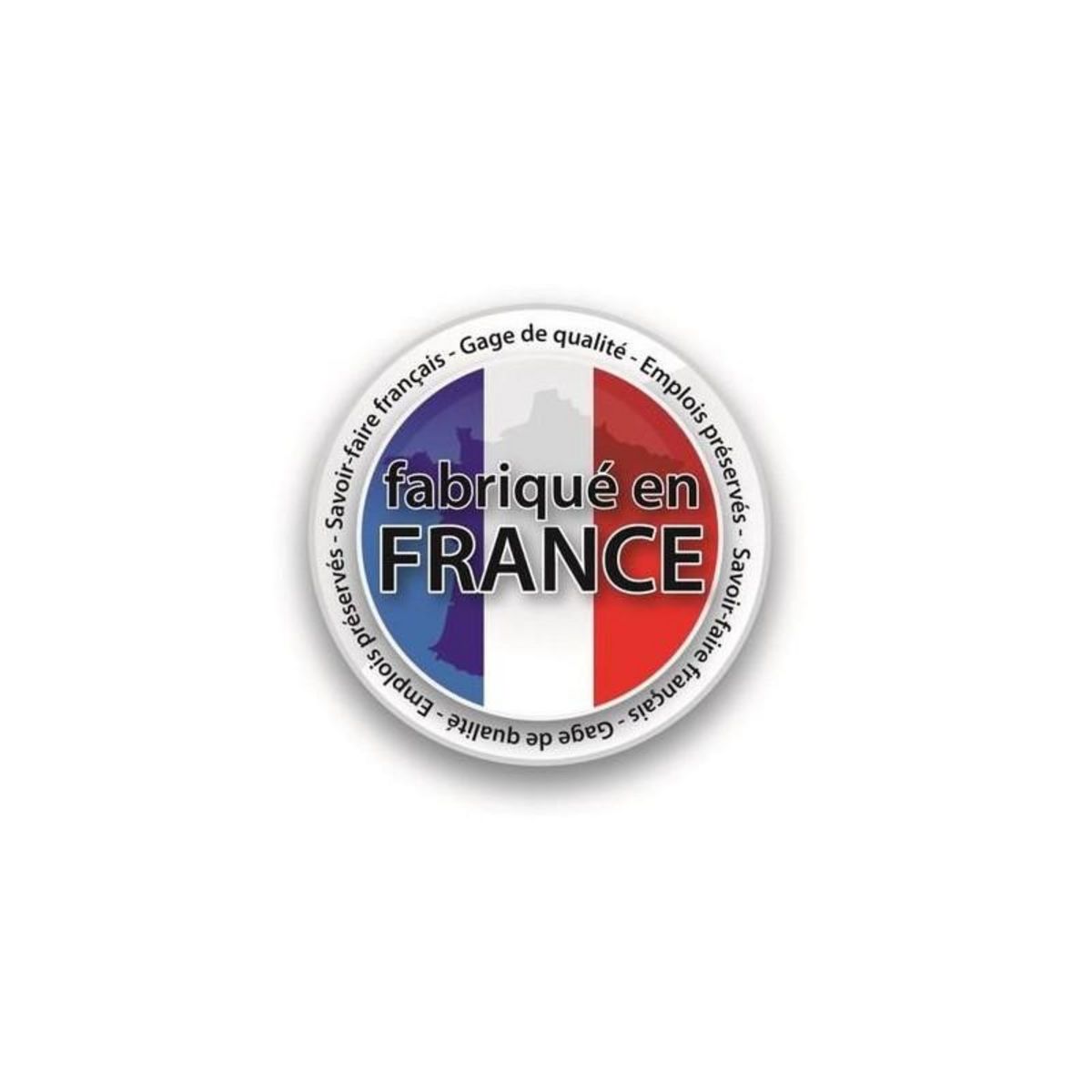 Bleu Calin Couette toutes saisons microfibre 200 x 200 cm pour lit 90 à 120 x 190 cm - Blanc - 200 x 200 cm pour lit en 120