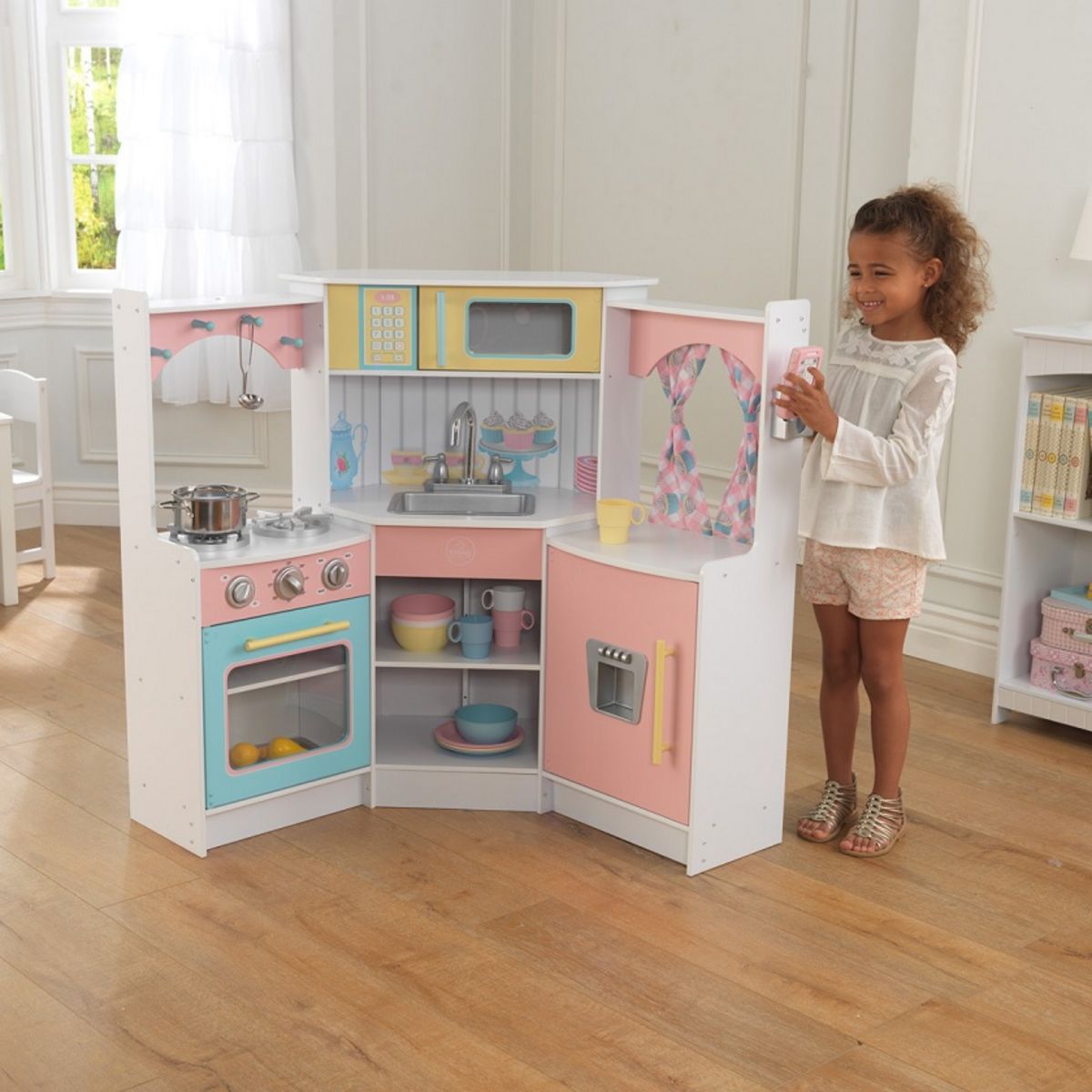 Kidkraft Petite cuisine de luxe en bois - Jouet d'imitation