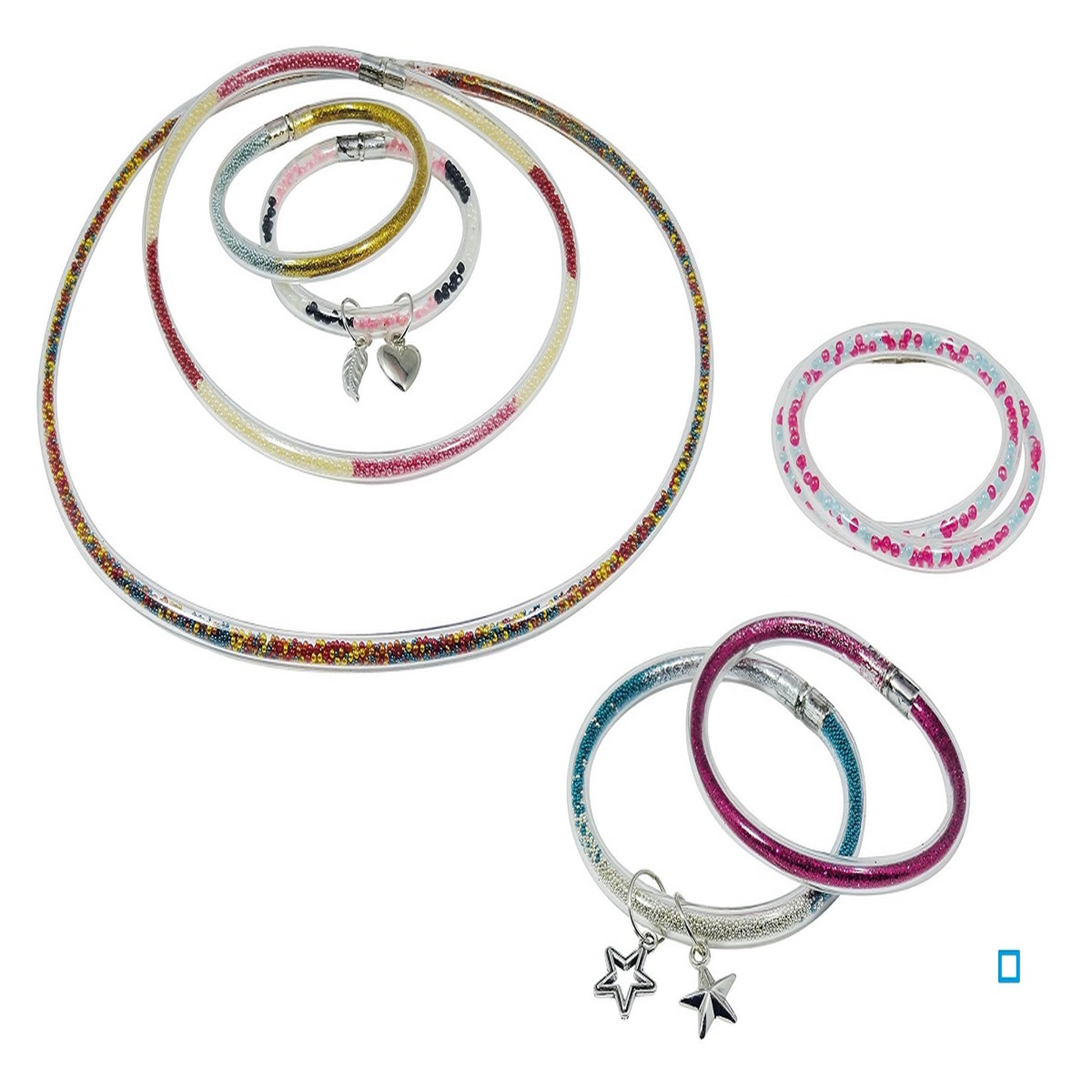 Voir la diapositive 2 : BUKI Bijoux Paillettes