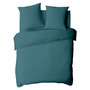 Voir la diapositive 2 : FUTURE HOME Housse de couette en coton 57 fils unie