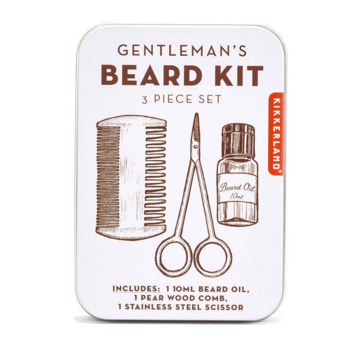 Kikkerland Boîte à barbe