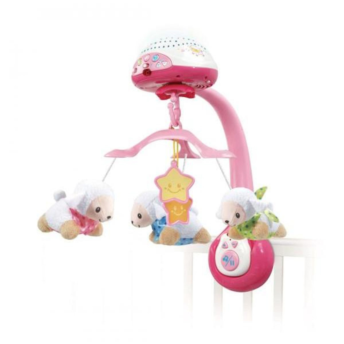 VTECH BABY VTECH - Vtech Baby - Mobile Lumi Mobile Compte-Moutons Rose