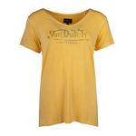 VON DUTCH T shirt  Femme Von Dutch ROAN. Coloris disponibles : Jaune