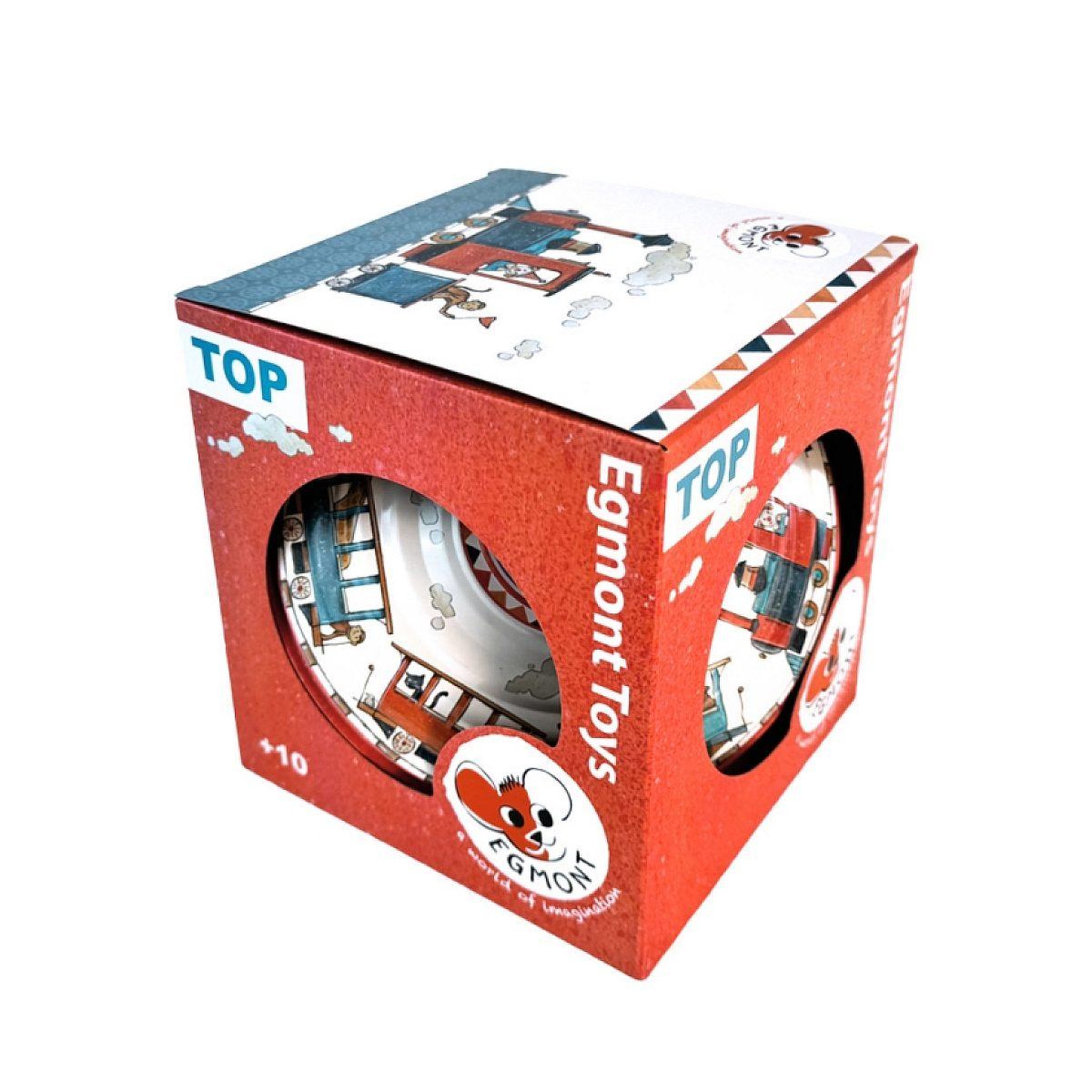 Voir la diapositive 2 : EGMONT TOYS Grande toupie musicale - train