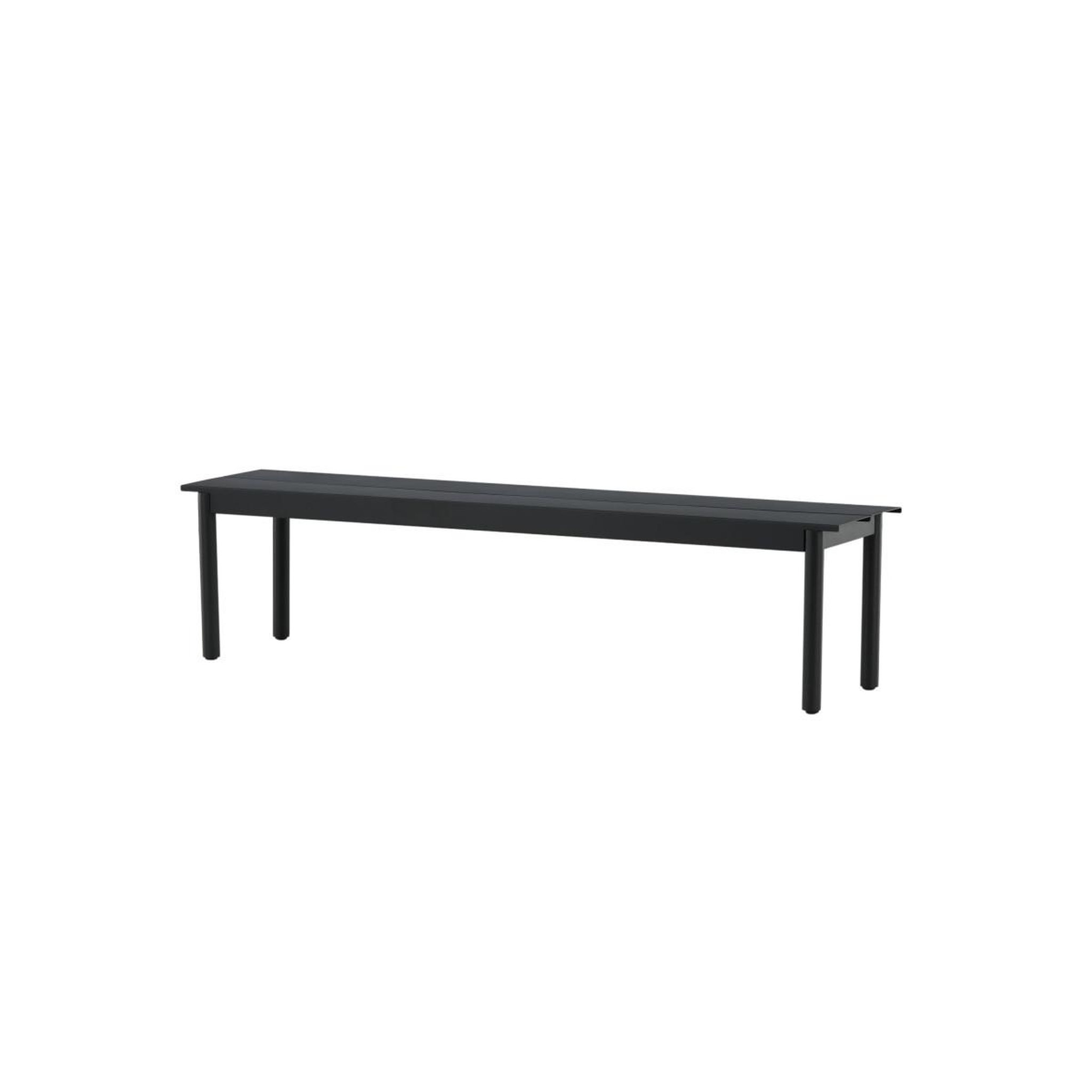 Voir la diapositive 5 : Paris Prix Banc de jardin  modena  180cm noir
