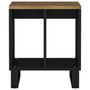 Voir la diapositive 4 : VIDAXL Table d'appoint 40x31x46 cm Bois de manguier et d'ingenierie