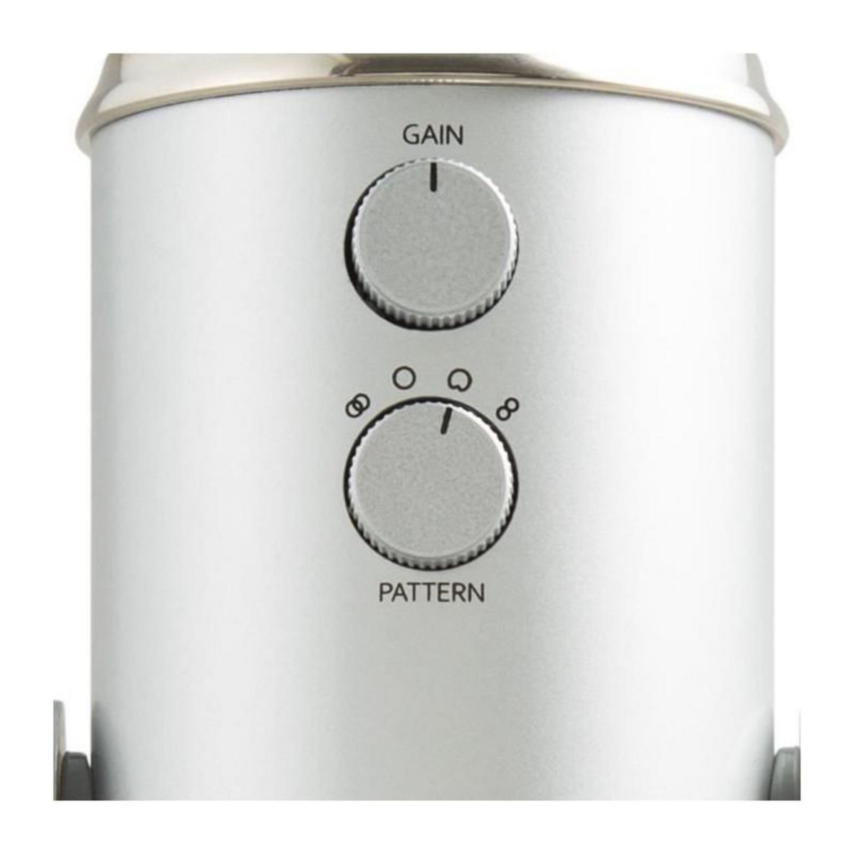 Logitech Microphone USB - Blue Yeti - Pour Enregistrement, Streaming, Gaming, Podcast sur PC ou Mac - Argent