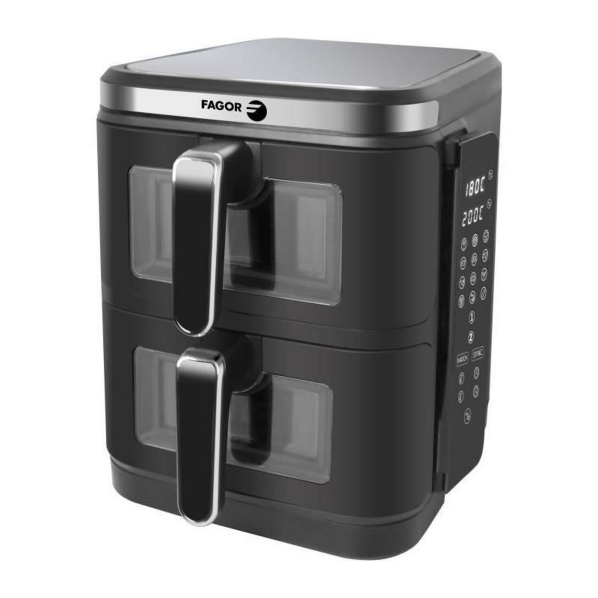 Fagor Friteuse sans huile 11l 2800w noir - FGD11