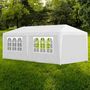 Voir la diapositive 1 : VIDAXL Tente de reception 3 x 6 m Blanc