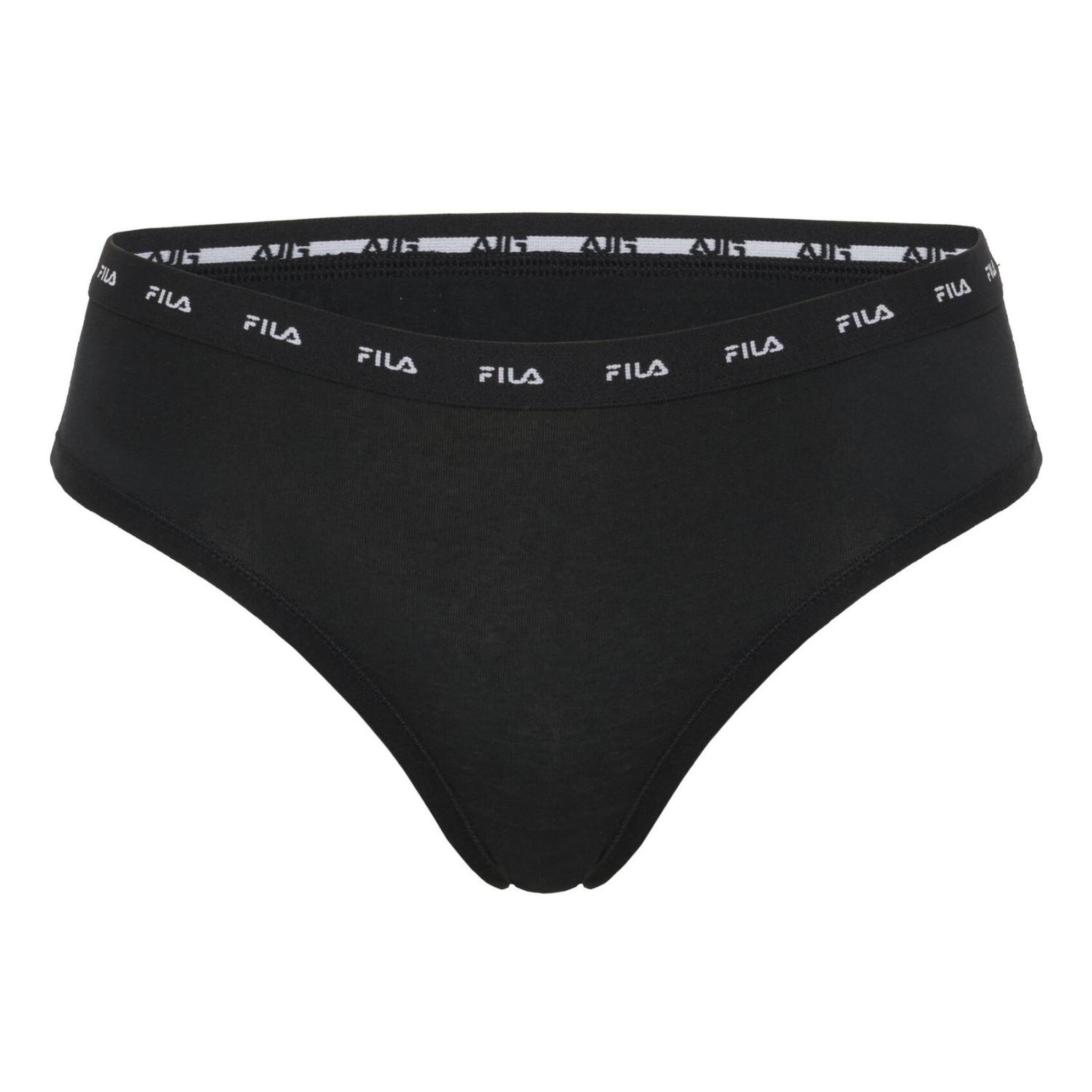 Voir la diapositive 3 : FILA Lot de 3 culottes femme uni