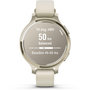 Voir la diapositive 5 : GARMIN Montre sport Lily 2 Active Lunar Gold Silicone blanc
