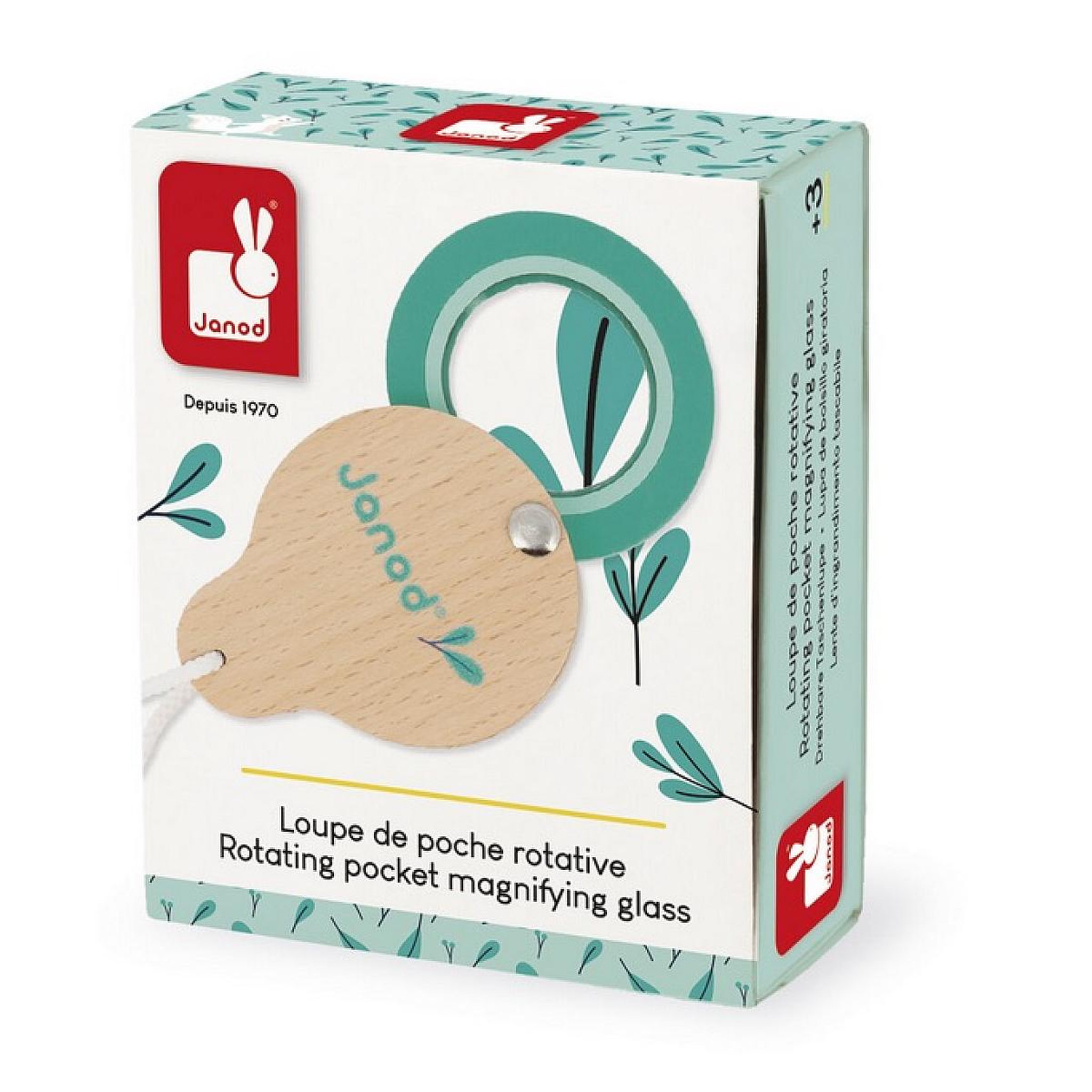 JANOD exploration - loupe de poche rotative