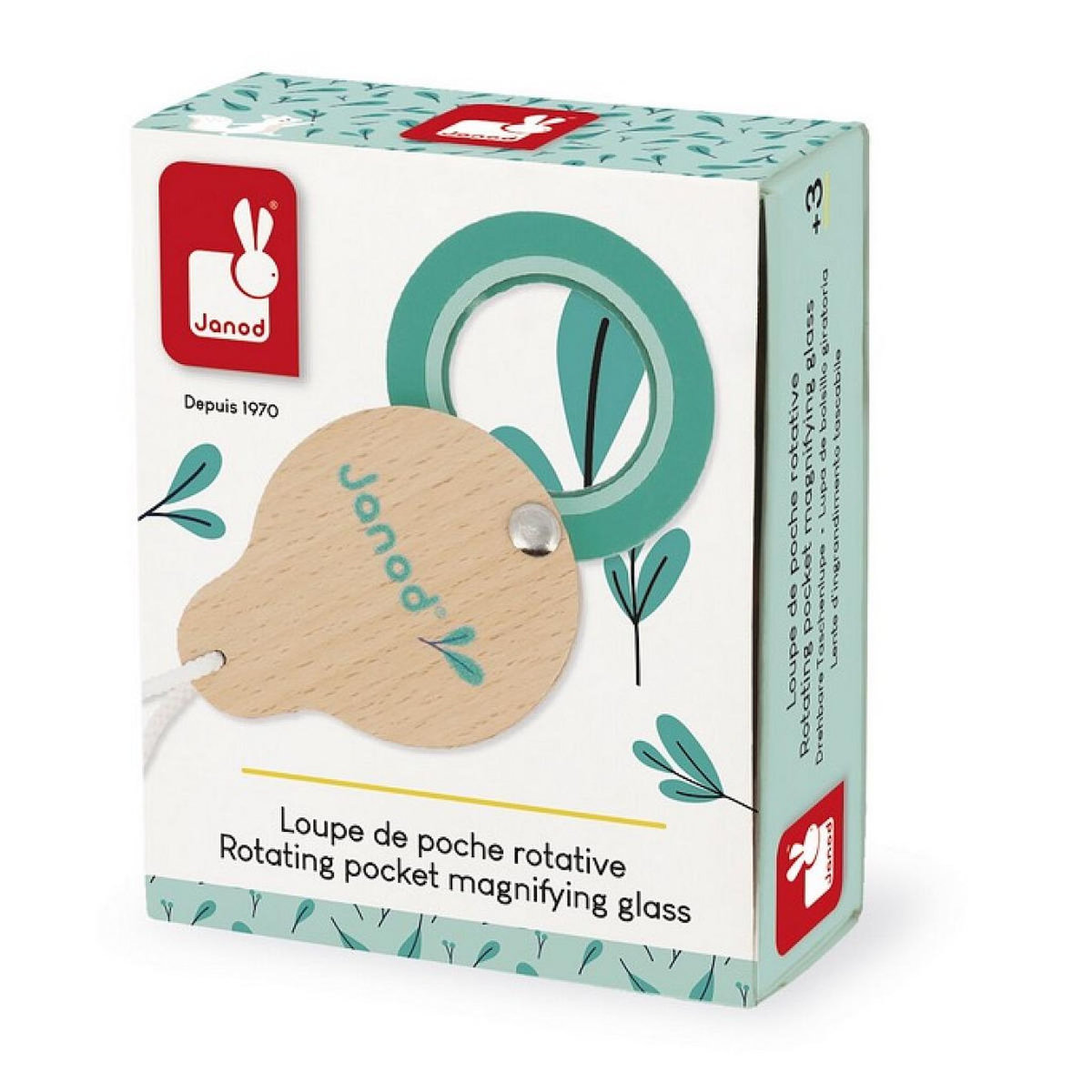 Juratoys-Janod exploration - loupe de poche rotative