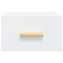 Voir la diapositive 5 : VIDAXL Table de chevet murale blanc 35x35x20 cm
