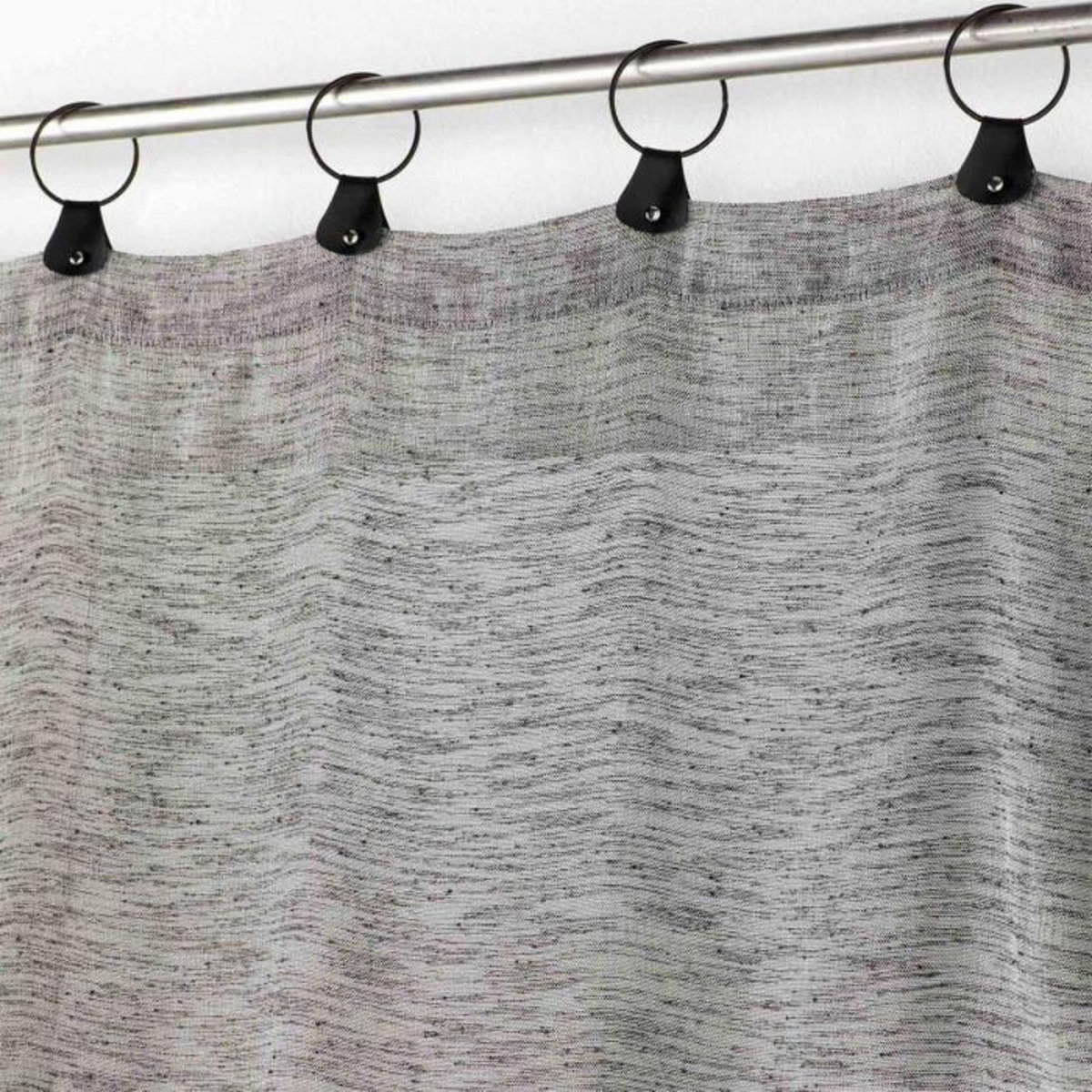 Paris Prix Rideau Voilage à Anneaux  Linka  140x240cm Anthracite