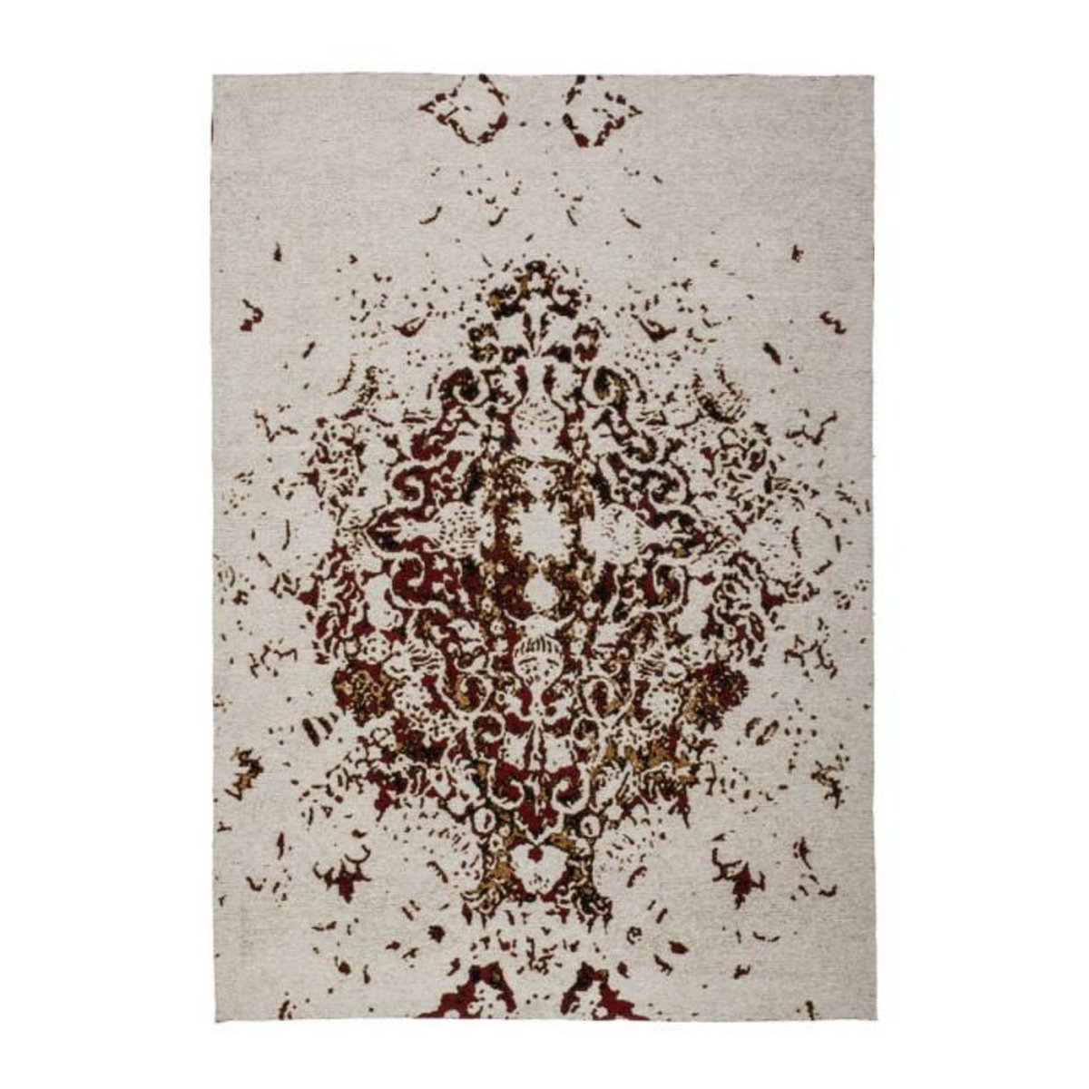 Paris Prix Tapis à Poils Courts Fait Main  Ballerina  Orange