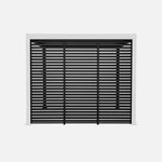 SWEEEK Lot de 3 persiennes 100cm pour pergola bioclimatique aluminium 3x3m V2 4x3m 6x3m Triomphe. Coloris disponibles : Blanc, Gris, Beige