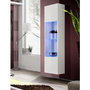 Voir la diapositive 1 : Paris Prix Vitrine LED Murale Design  Fly III  170cm Blanc