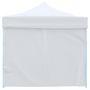 Voir la diapositive 4 : VIDAXL Tente de reception escamotable avec 8 parois 3 x 9 m Blanc