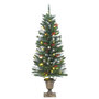 Voir la diapositive 4 : VIDAXL Ensemble de decoration de porte de Noël 4 pcs PVC