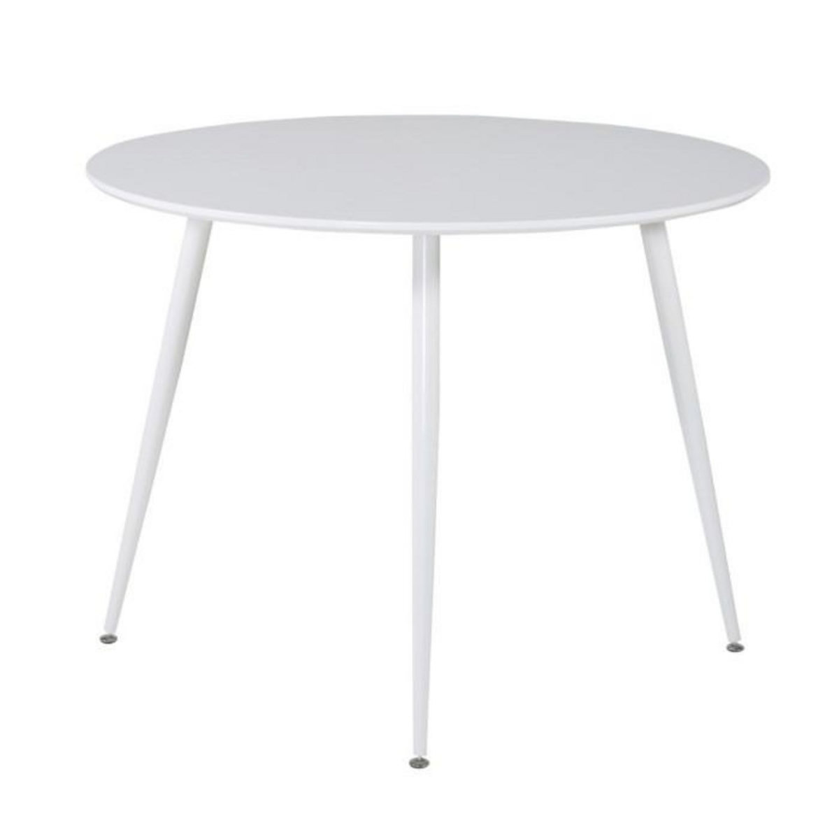 Paris Prix Table à Manger Ronde  Plaza  100cm Blanc
