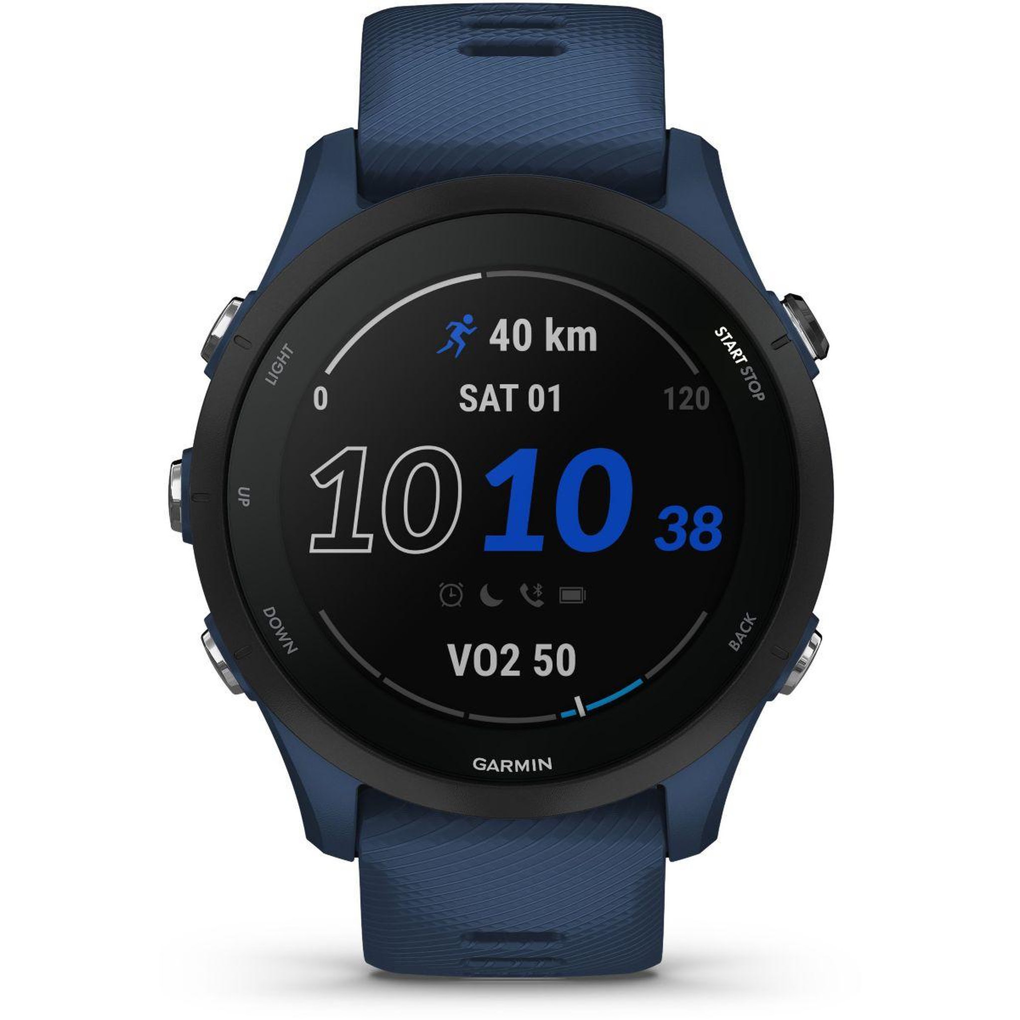 Voir la diapositive 1 : GARMIN Montre sport Forerunner 255 Bleue