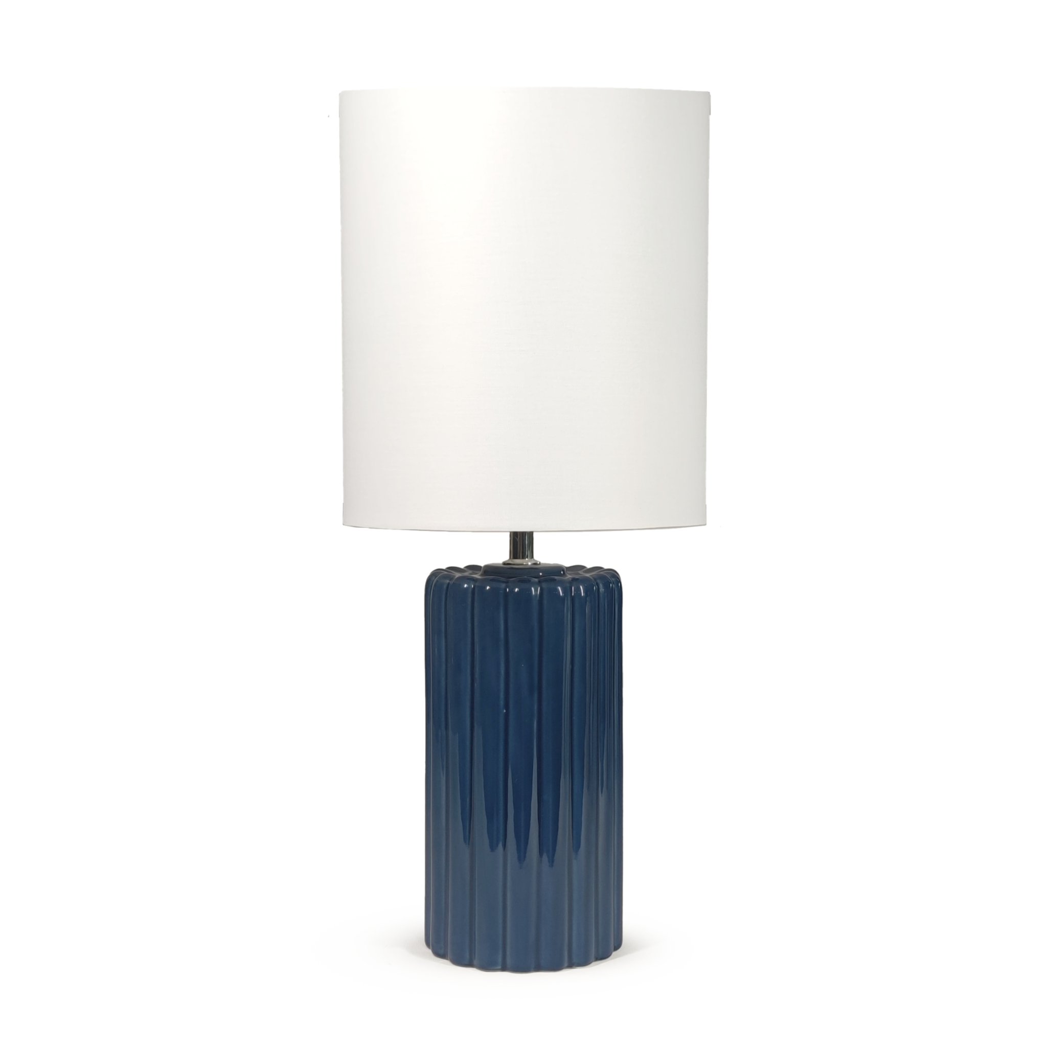 MAISON PAVANE Lampe à poser en céramique bleue-Palladio