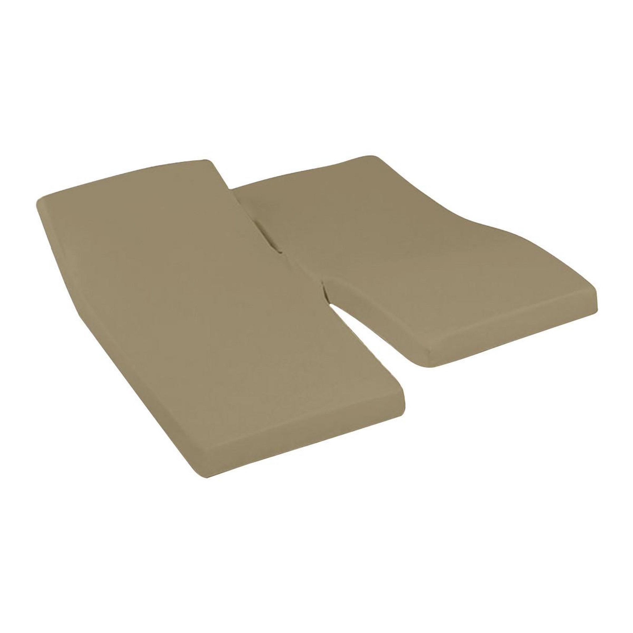 Voir la diapositive 2 : Sensei Maison Drap housse en percale de coton pour lit articulé SOFT PERCALE