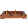 Voir la diapositive 3 : Paris Prix Jeu de Table  Baby-Foot  51cm Naturel