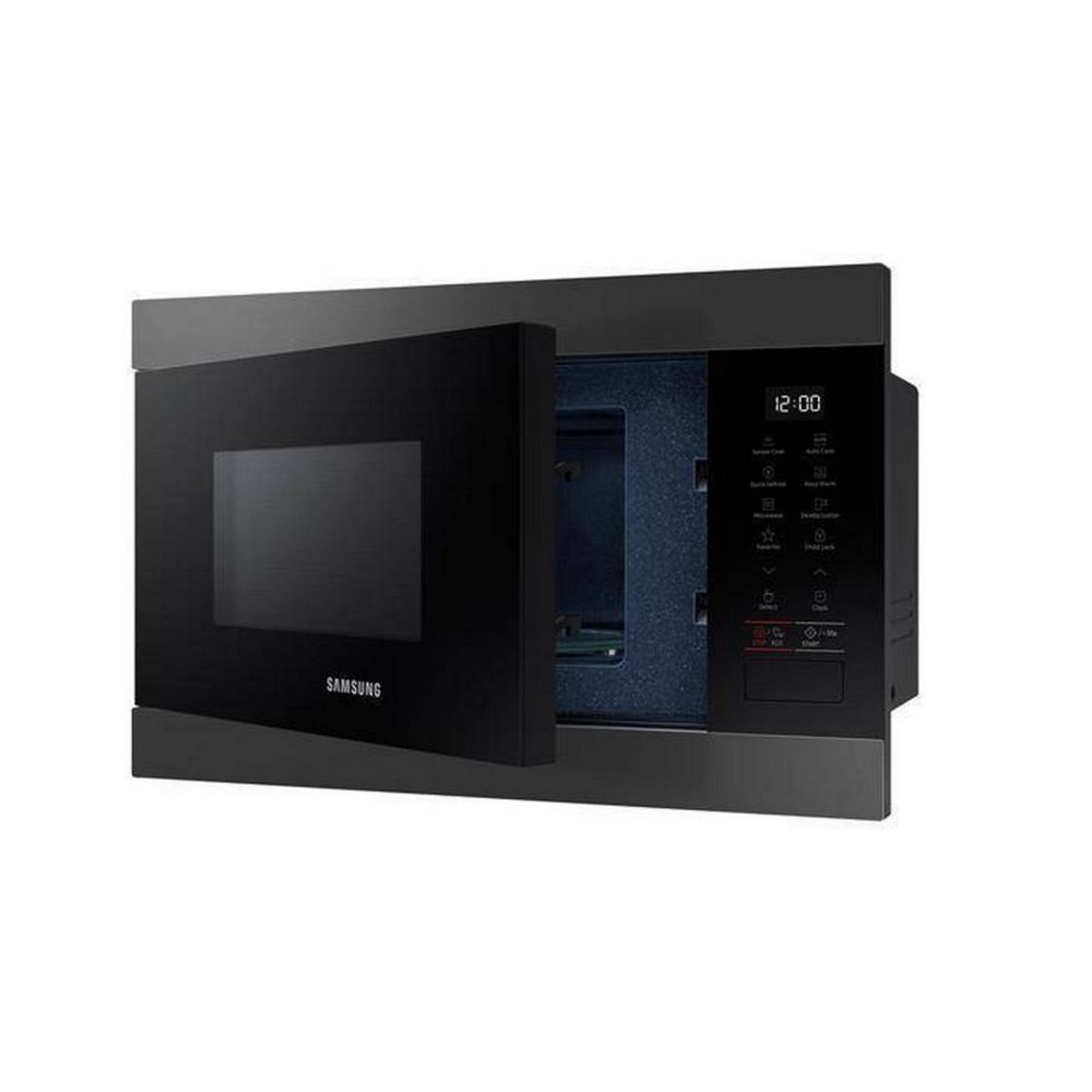 Samsung Micro-ondes solo 22l 1250w encastrable carbone - MS22M8274AM