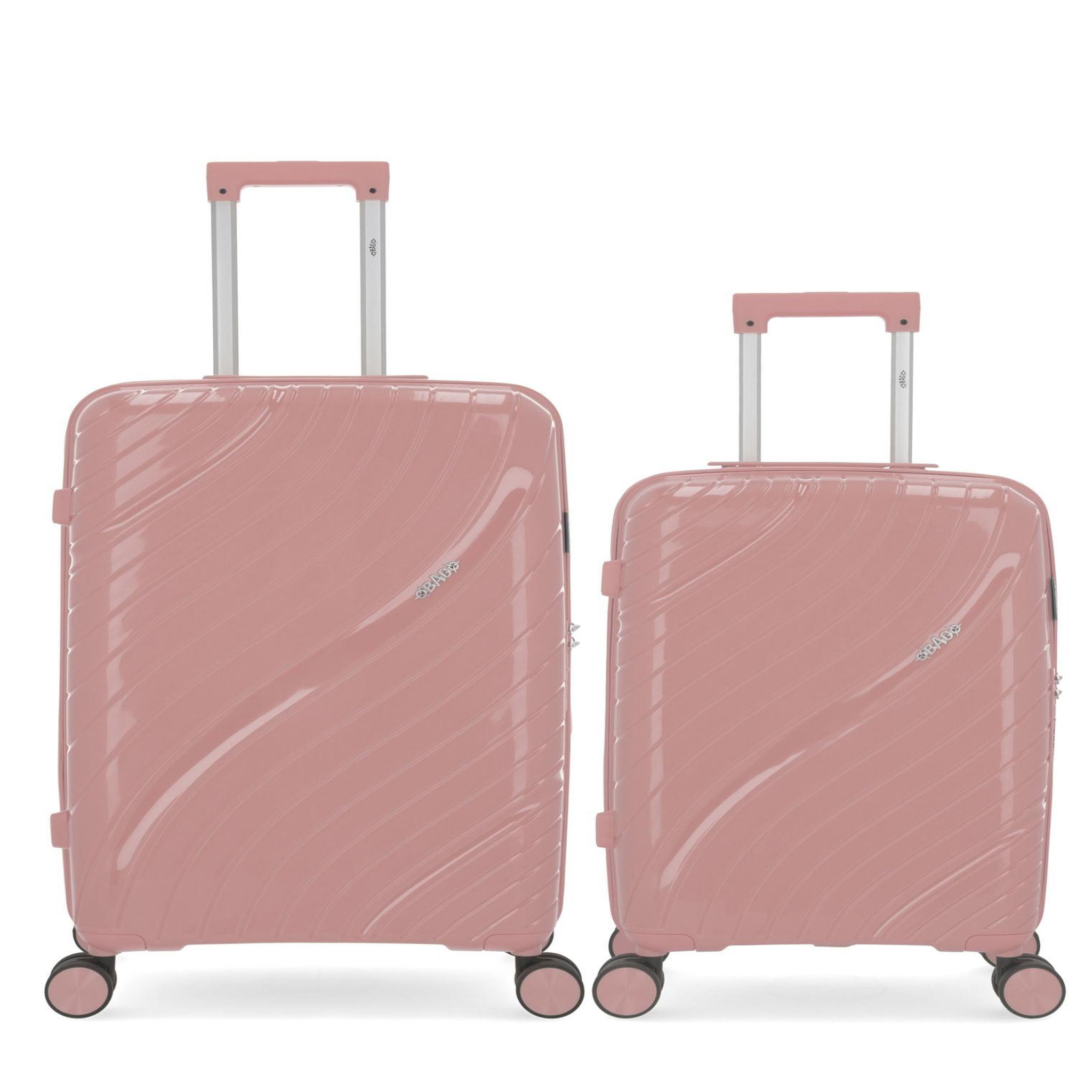 OBAGO OBAGO - LOT DE 2 - Valises weekend et cabine LYRA. Coloris disponibles : Jaune, Rouge, Orange