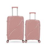 OBAGO OBAGO - LOT DE 2 - Valises weekend et cabine LYRA. Coloris disponibles : Orange, Noir, Rose, Gris, Jaune, Rouge