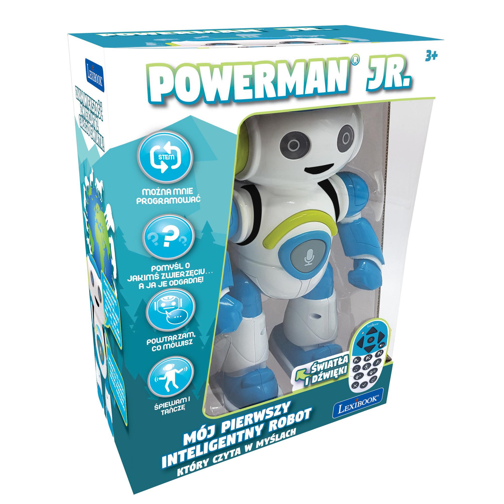 Voir la diapositive 3 : Lexibook POWERMAN JR. Robot Programmable (Polonais)