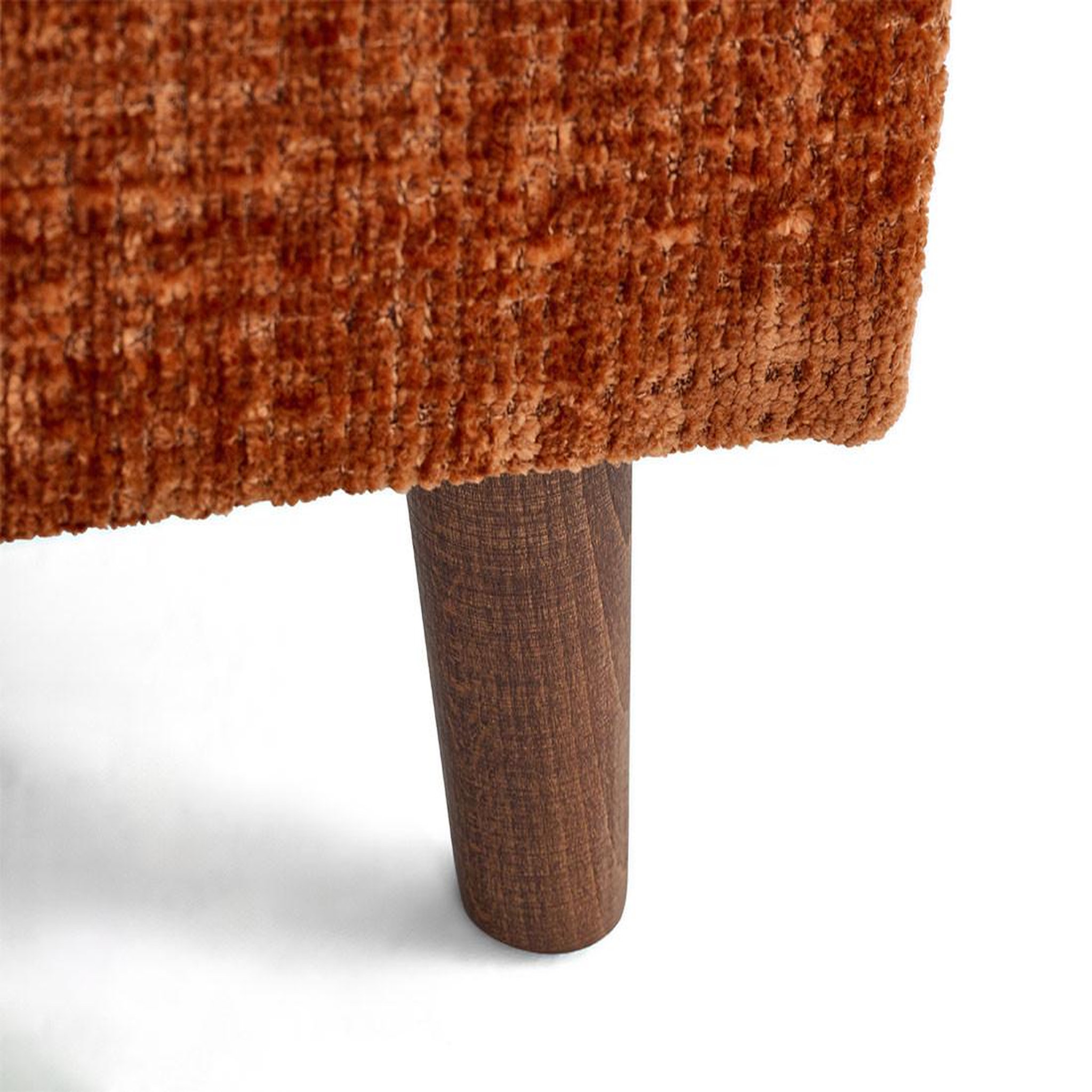 Voir la diapositive 5 : LISA DESIGN Rune - pouf en velours texturé