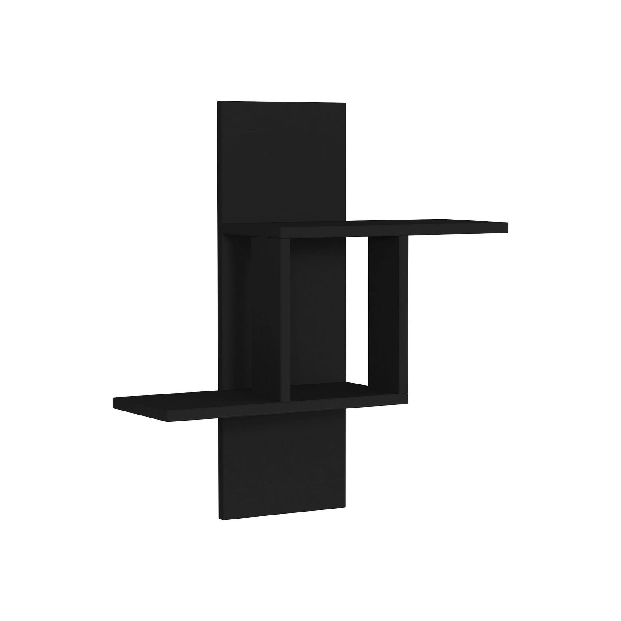 Habitat et Jardin Étagère murale en bois  mill  64 x 20 x 70 cm - anthracite