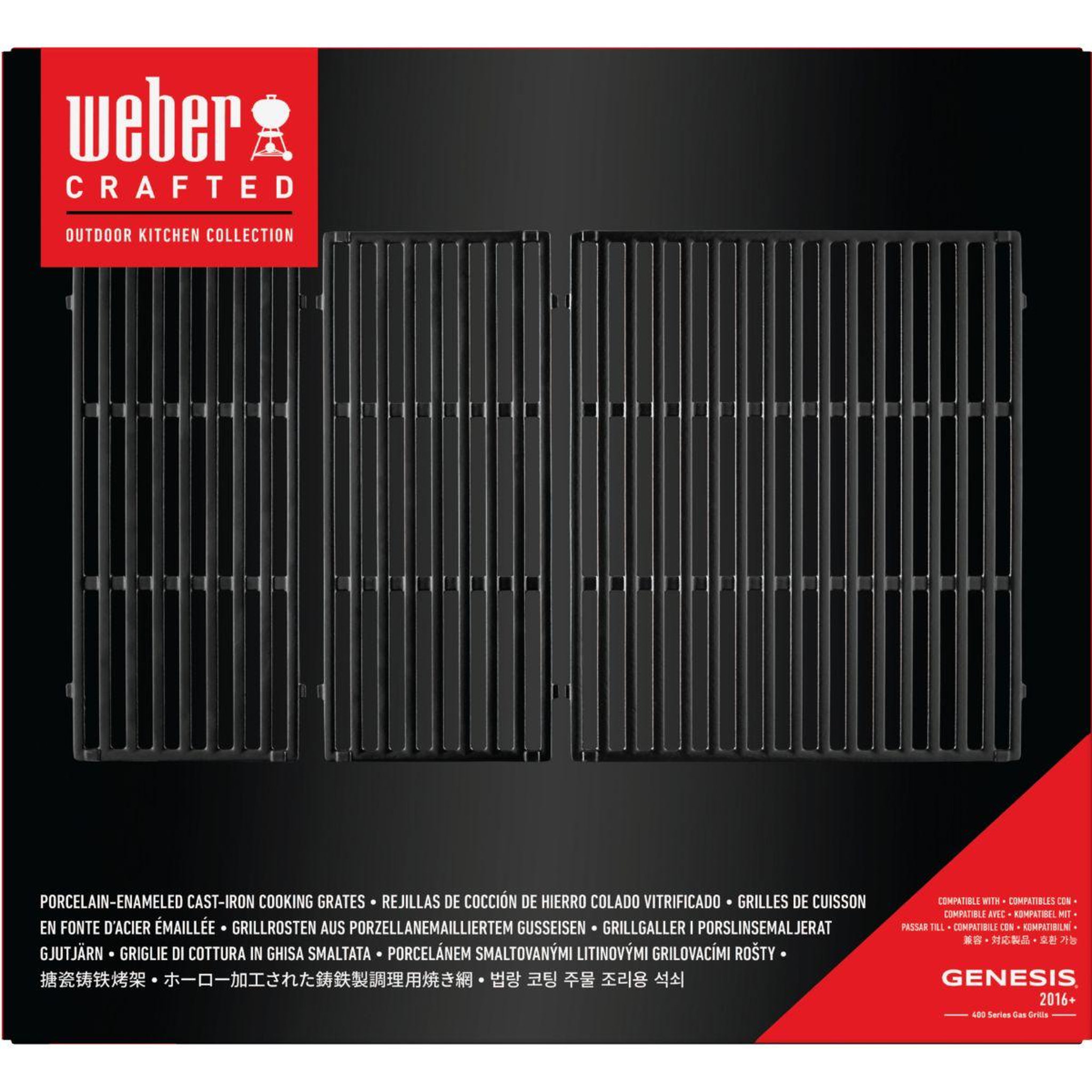 Voir la diapositive 2 : Weber Grille barbecue de cuisson pour Genesis 4 bruleurs