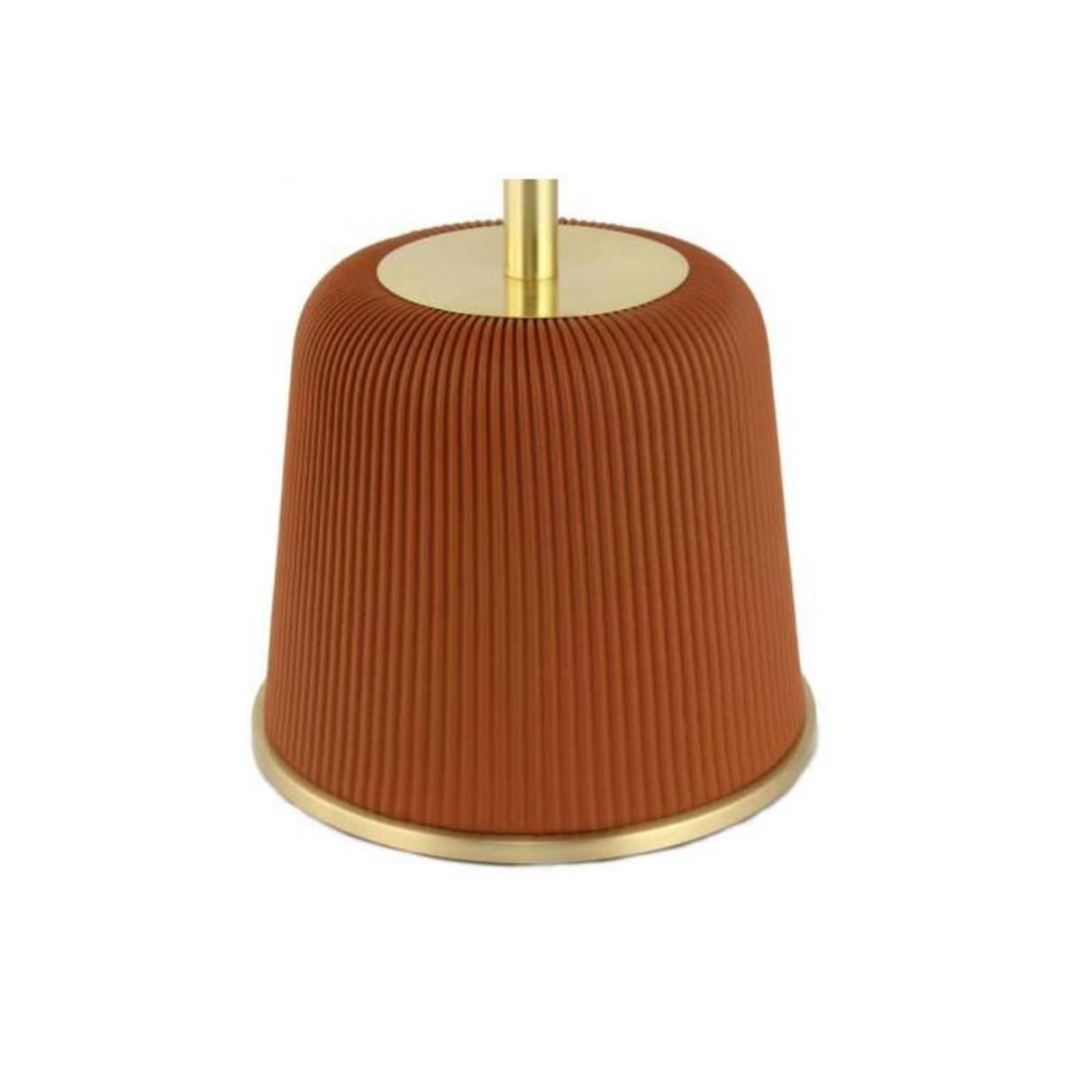 Paris Prix Table d'Appoint Design  Jokai  60cm Cognac & Or