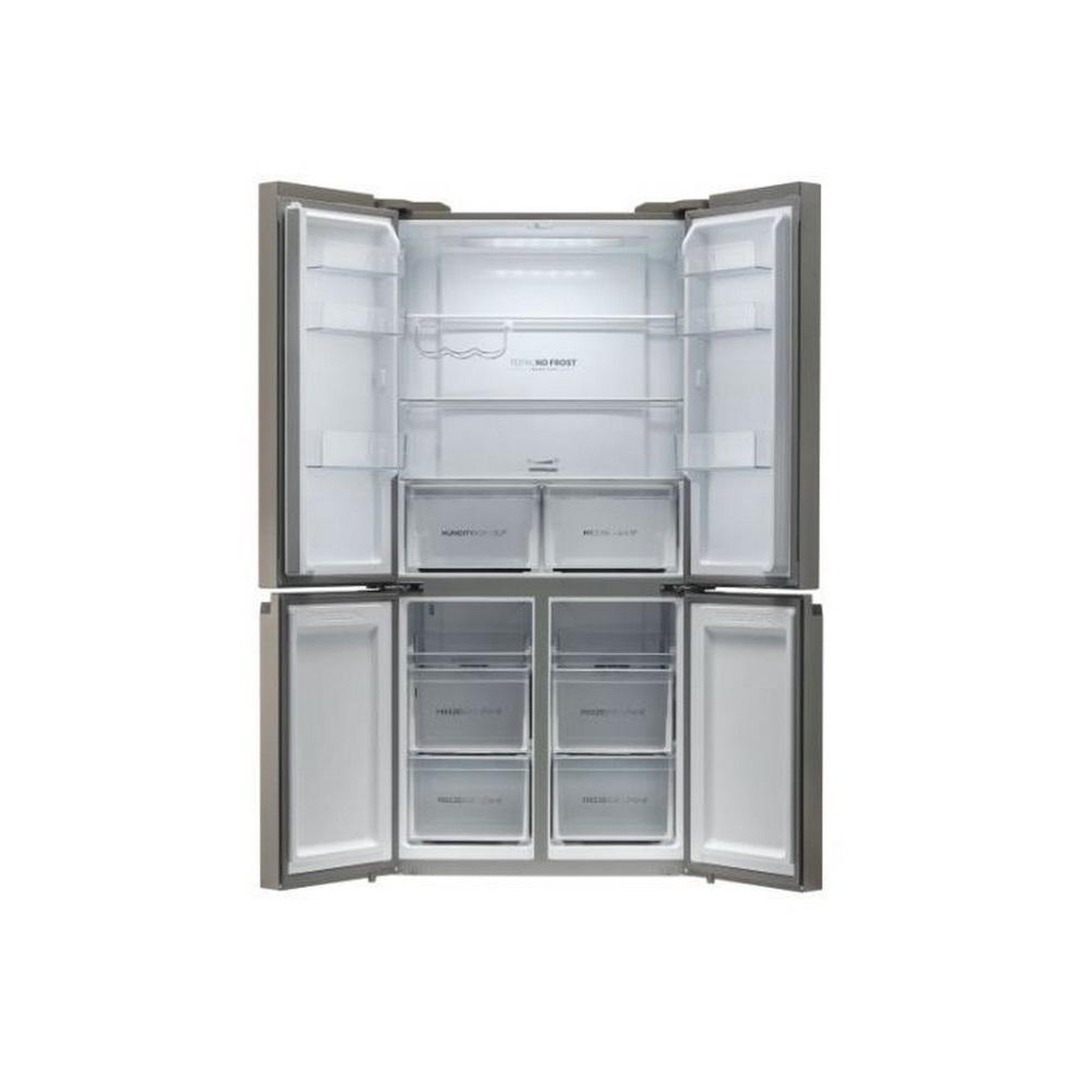 Voir la diapositive 3 : HAIER Réfrigérateur américain 90cm 422l nofrost - hcr5919enmm