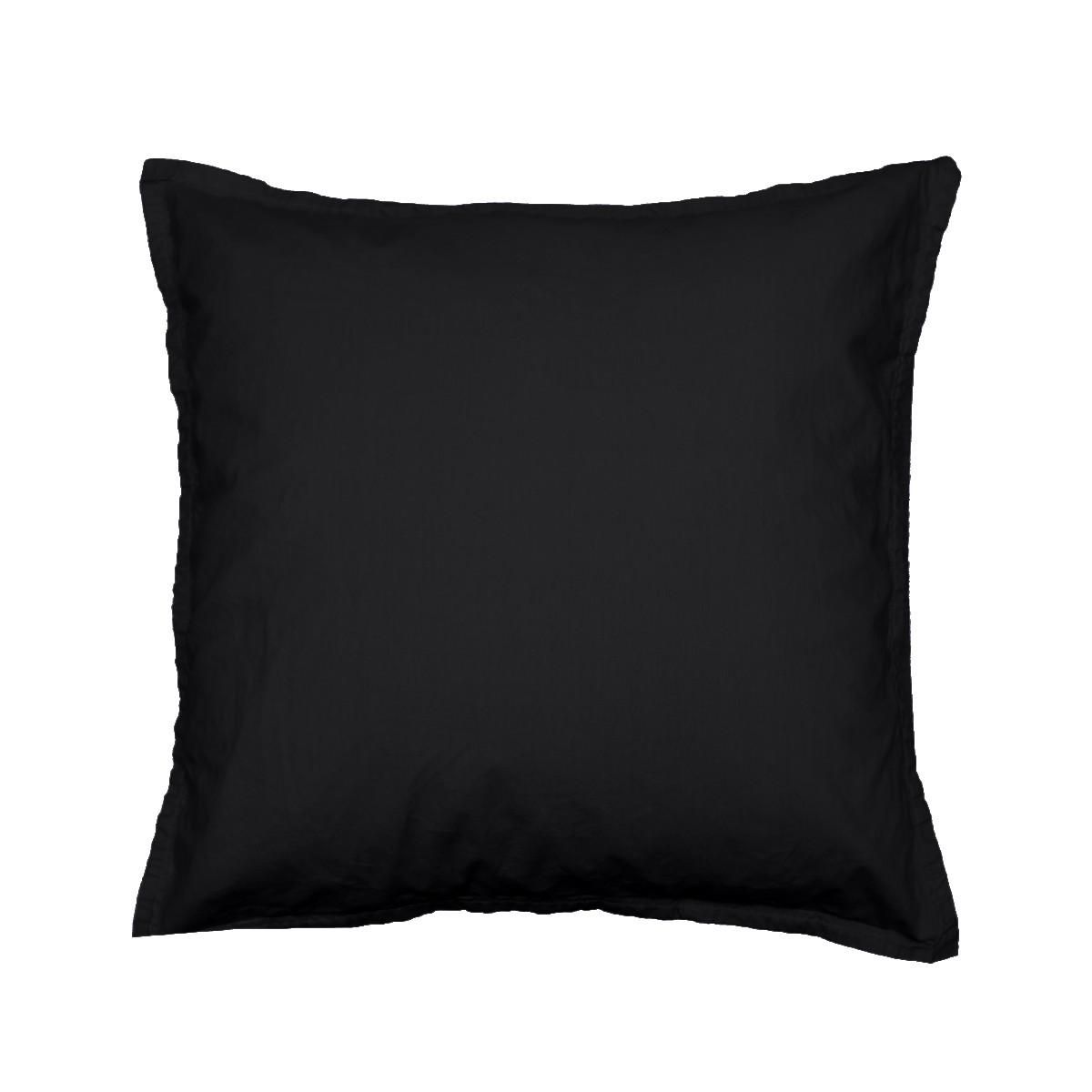 Sensei Maison Lot de 2 taies d'oreiller en flanelle de coton KLAPPEN