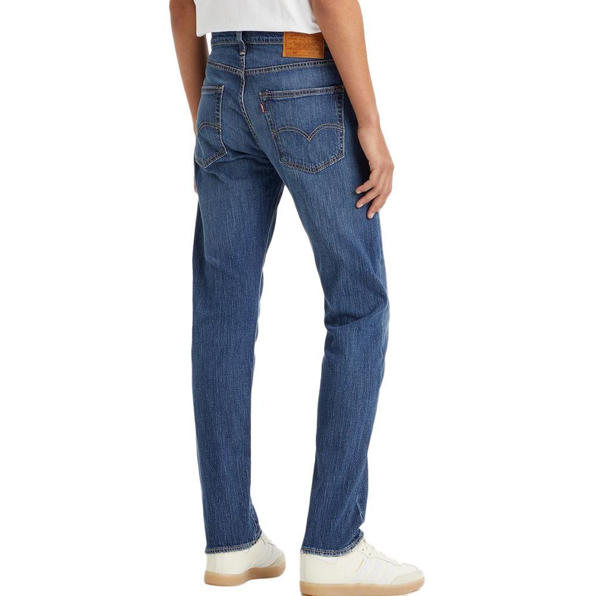 Voir la diapositive 2 : Levi's Jeans 502 Bleu Foncé Homme Levi's Taper Shitake
