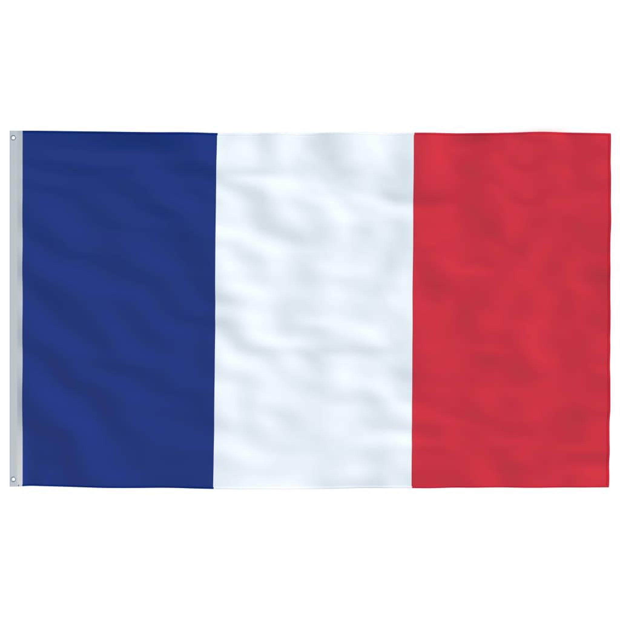 Voir la diapositive 4 : VIDAXL Drapeau de la France et mat 6,23 m Aluminium