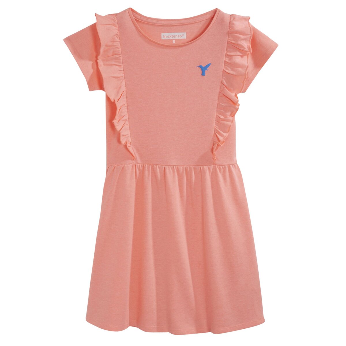 IN EXTENSO Robe manches courtes fille