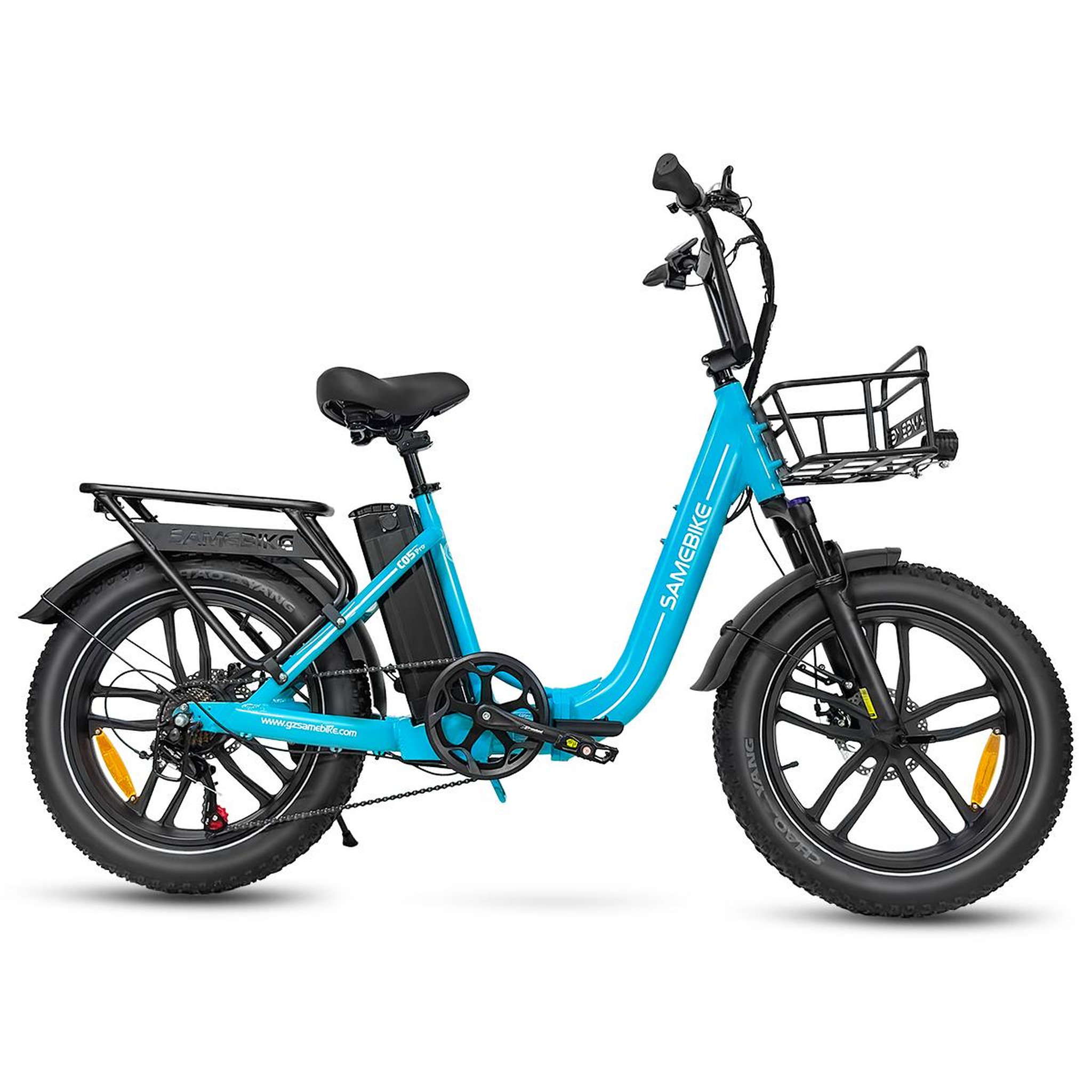 Voir la diapositive 3 : SAMEBIKE Vélo électrique pliable SAMEBIKE C05 Pro, 250 W